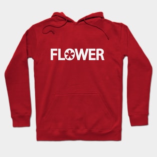 Flower blossoming - Text design Hoodie